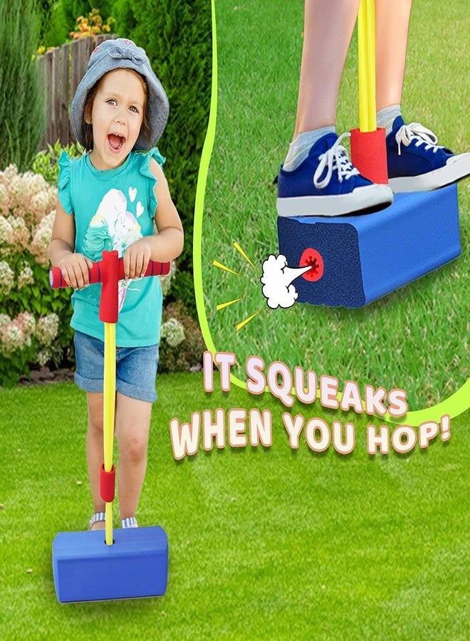 Dustex Foam Pogo Stick - Toy for Kids & Toddlers - Gift for Active Boys and Girls - Sport & Outdoor Toy Durable & Safe Jumping, Pogo Jumper for Age 3 Year Old & Above - Image 4